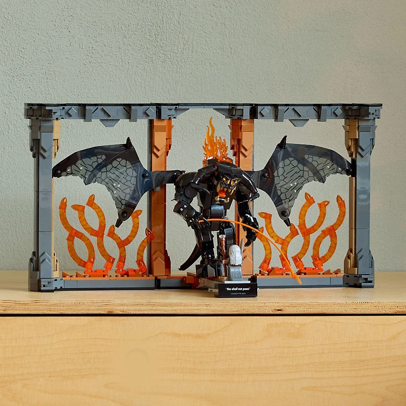 LEGO Icons Le Seigneur des Anneaux : Le Coin Lecture du Balrog , Souvenir du Film, Ensemble Décoratif 10367