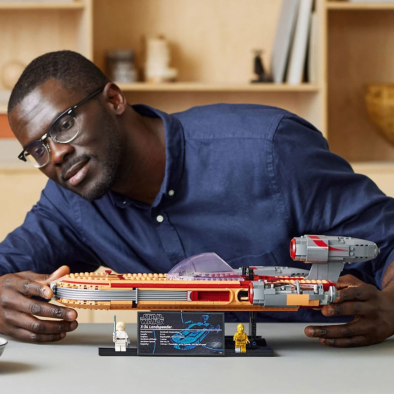 LEGO Star Wars Le Landspeeder de Luke Skywalker 75341 ; Ensemble de construction (1890 pièces)