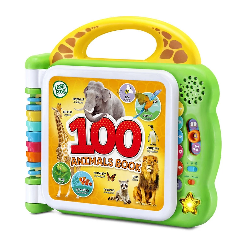 LeapFrog 100 Animals Book - Bilingual English/French Edition