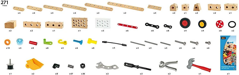 BRIO Coffret Créatif Builder - Édition anglaise