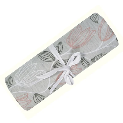 Perlimpinpin-Couverture en mousseline-Tulipes