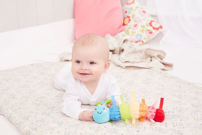 Early Learning Centre - Hochet chenille Blossom Farm Cookie - Notre exclusivité