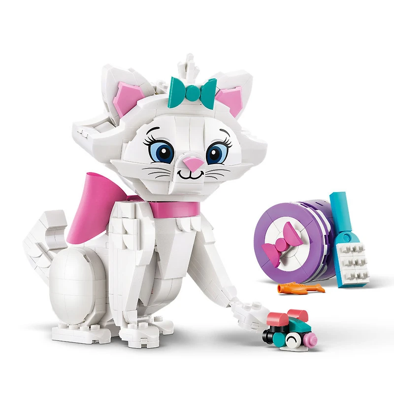 LEGO Disney Les Aristochats L'Adorable Marie, Ensemble de Construction d'Animaux pour les Enfants et les Amateurs de Chats 43286