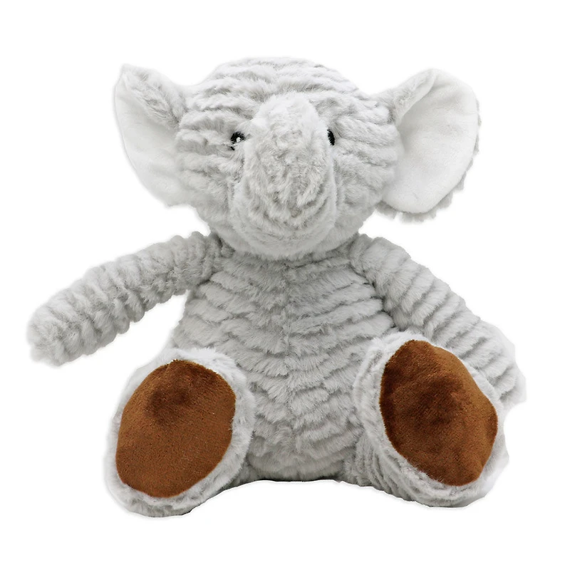 Peluche Baby Mode Signature ridge - éléphant gris