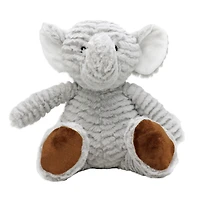 Peluche Baby Mode Signature ridge - éléphant gris