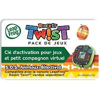 LeapFrog RockIt Twist - Jeu SOS Animaux détectives - Édition française
