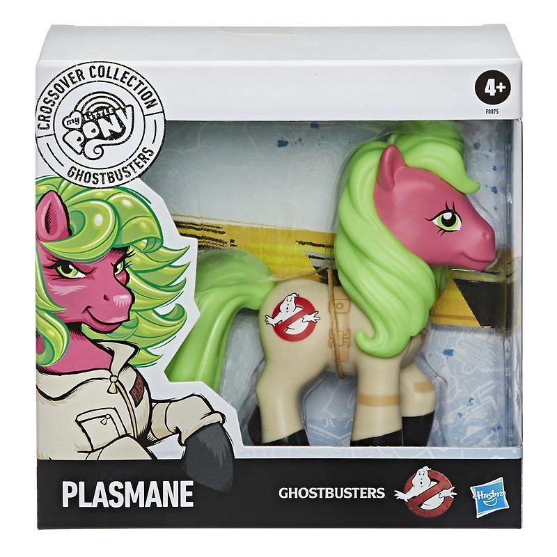 Collection Fusion My Little Pony et Ghostbusters, Plasmane, poney de collection inspiré de Ghostbusters - Notre exclusivité