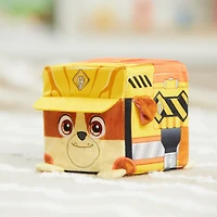 Rubble and Crew, Animaux en peluche, Ruben, peluche en forme de cube de 10,16 cm