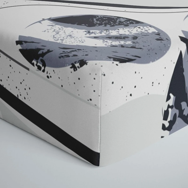 Percale Dream Crib Sheet Space Blues