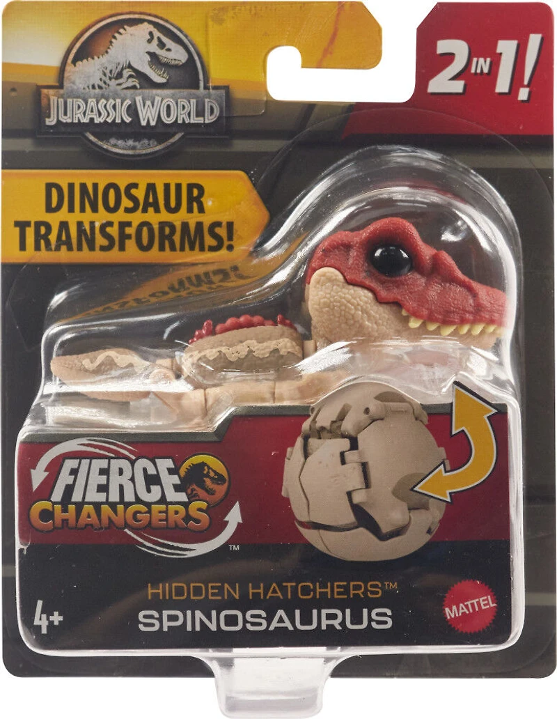 Jurassic World Transformation Féroce Éclosions cachées uf en Spinosaure
