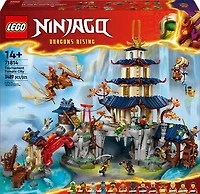 LEGO NINJAGO Tournament Temple City Building Toy - Cool Gift for Teen Boys & Girls 14+ - 71814