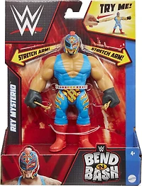 WWE - Bend 'N Bash - Figurine articulée - Rey Mysterio