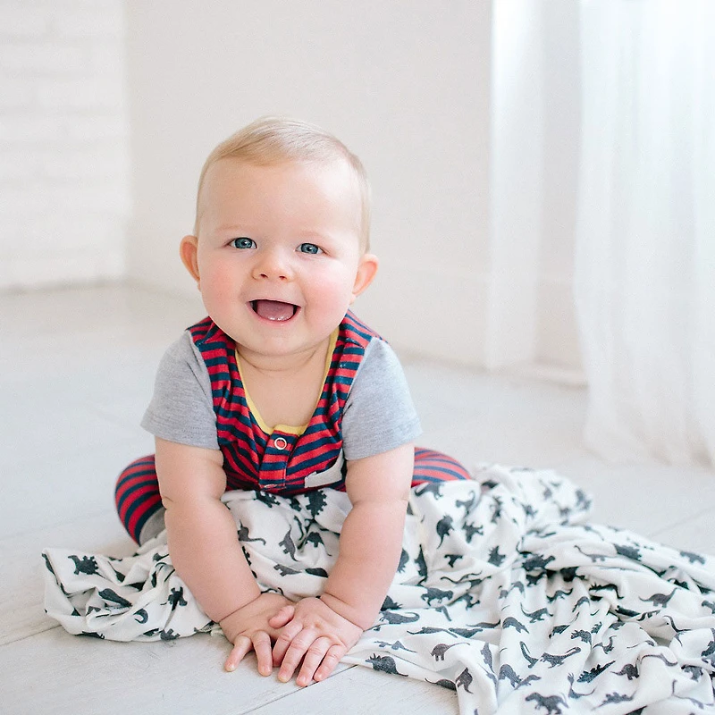 Copper Pearl Knit Swaddle Blanket Wild