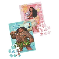 Disney, Vaiana et Maui, Puzzle 2 en 1 réversible de 100 pièces