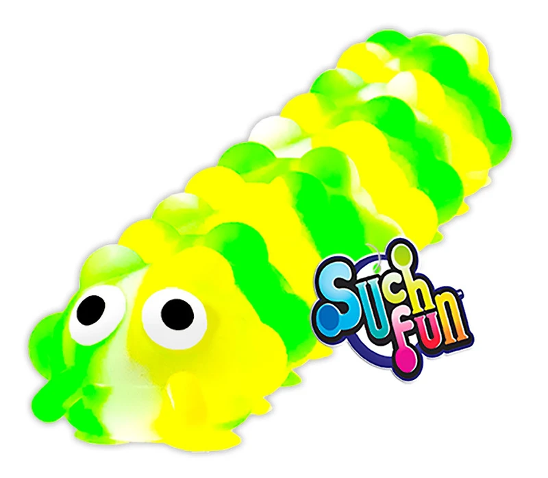 Such Fun Suction Light Up Caterpillar - Édition anglaise - 1 par commande, la couleur peut varier (Chacun vendu séparément, sélectionné au hasard)