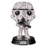 Figurine en Vinyle Stromtrooper (Futura) par Funko POP! Star Wars - Notre exclusivité
