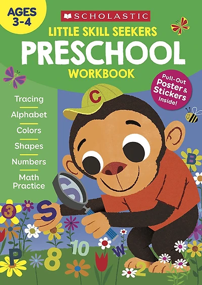 Little Skill Seekers: Preschool Workbook - English Edition
