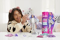 Barbie-Poupée Cutie Reveal avec costume de chiot et 10surprises