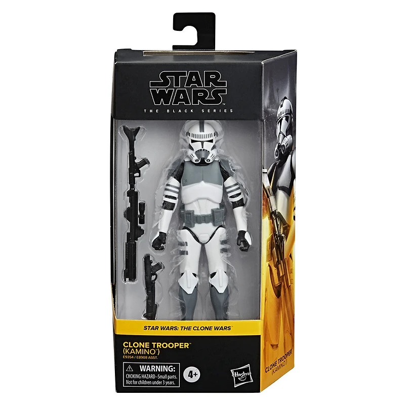 Star Wars The Black Series Clone Trooper (Kamino) Toy 6-Inch-Scale - The Clone Wars Collectible Action Figure