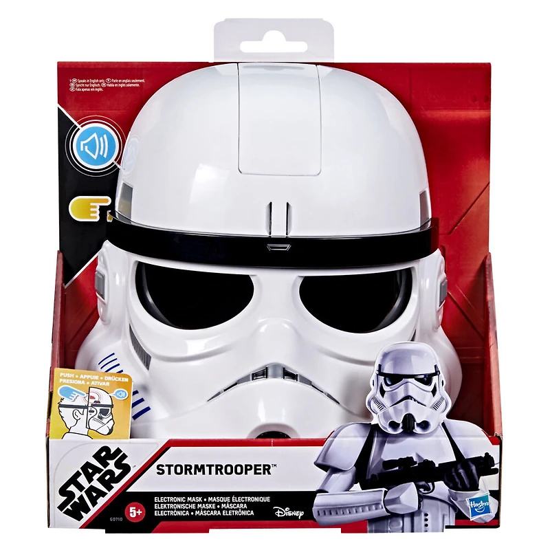 Star Wars Masque électronique de Stormtrooper, jouets Star Wars
