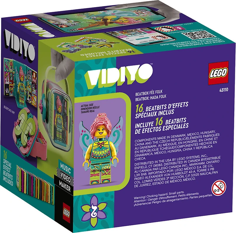 LEGO VIDIYO Folk Fairy BeatBox 43110 (89 pièces)