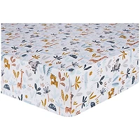 Sammy & Lou 2-Pack Microfiber Fitted Crib Sheet Set  - Koala Palms