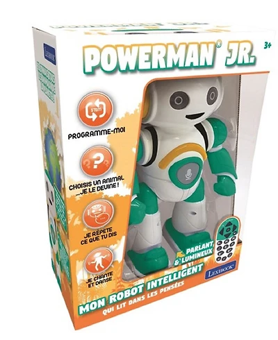 Lexibook Powerman Jr. Stem Robot Vert - Édition française