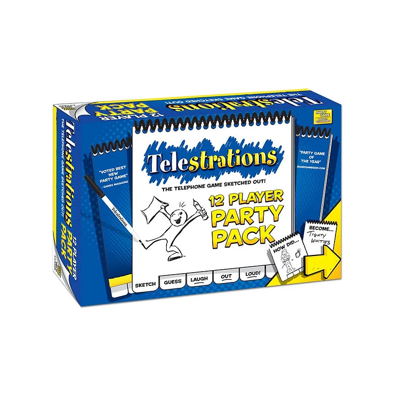 USAopoly Telestrations 12 Player: The Party Pack - English Edition