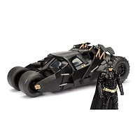 Metals Batman 1:24 2008 The Dark Knight Batmobile W/Batman Figure