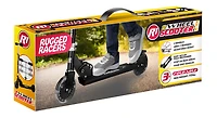 Trottinette Rugged Racer à 2 roues - Noir - Édition anglaise