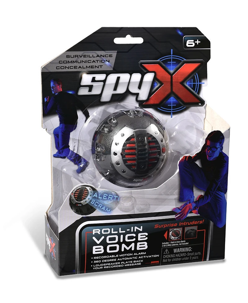 SpyX Roll-In Voice Bomb
