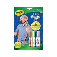 Crayola Colouring & Activity Book, Blippi