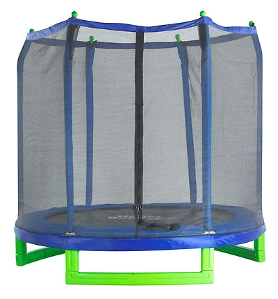 Upper Bounce 7' Indoor/Outdoor  "Classic" Trampoline & Enclosure Set