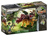 Playmobil - Tricératops et soldats