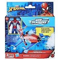 Marvel Spider-Man Epic Hero Series Web Splashers Spider-Man Hydro Jet Blast Action Figure and Vehicle Playset