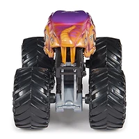 Monster Jam, Monster truck Velociraptor officiel, véhicule en métal moulé, échelle 1:64