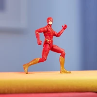 DC Comics, figurine articulée Flash de 10 cm et 2 accessoires, objets à collectionner du film Flash