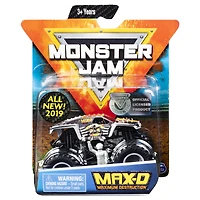 Monster Jam, Monster truck authentique Max D en métal moulé à l'échelle 1:64