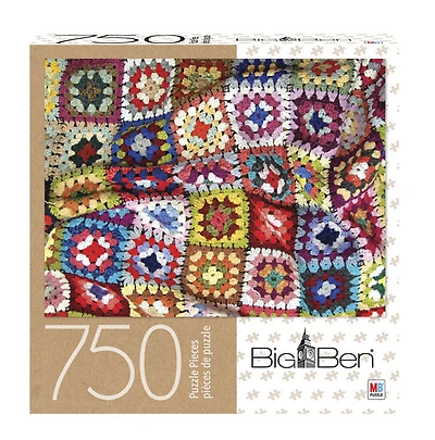Big Ben - Puzzle de 750 pièces - Couverture au crochet