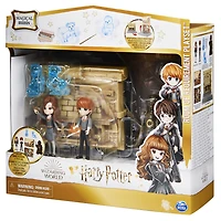 Wizarding World Harry Potter, Coffret Room of Requirement transformable 2 en 1 avec 2 figurines exclusives et 3 accessoires