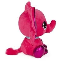 P.Lushes Designer Fashion Pets, Bella L'Phante, éléphante en peluche, édition spéciale, turquoise/or, 15,2 cm