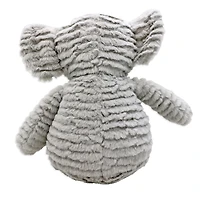 Peluche Baby Mode Signature ridge - éléphant gris