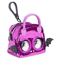 Micro Purse Pets, Chauve-souris Baddie, Petit sac à main élégant qui lève les yeux au ciel