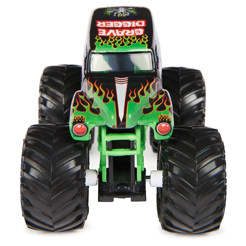Monster Jam, Monster truck authentique en métal moulé à l'échelle 1:64