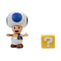 Super Mario 4 "Figures Wave 21 - Crapaud bleu avec bloc de questions