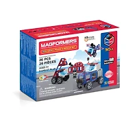 Magformers - Coffret Amazing Police and Rescue de 26 pièces
