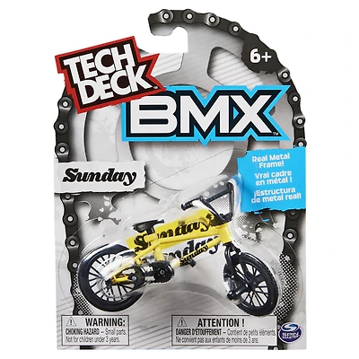 Tech Deck, Finger BMX, Vélos Sunday, Mini BMX personnalisable à collectionner