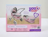 You & Me - 2-in-1 Doll Pram