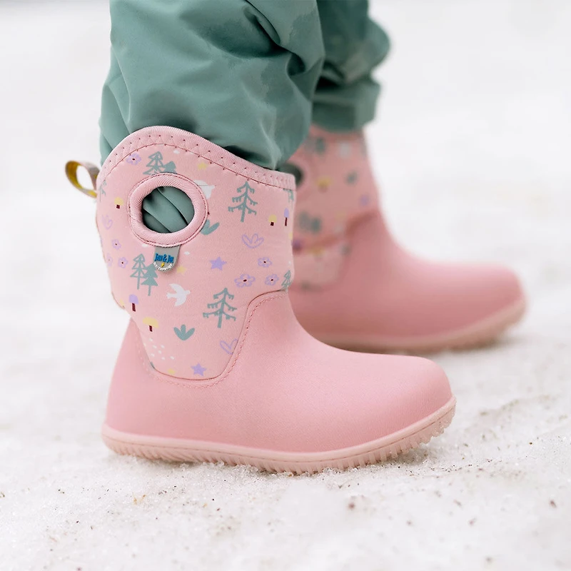 Bottes Légères Imperméables pour Enfants | Forêt Rose