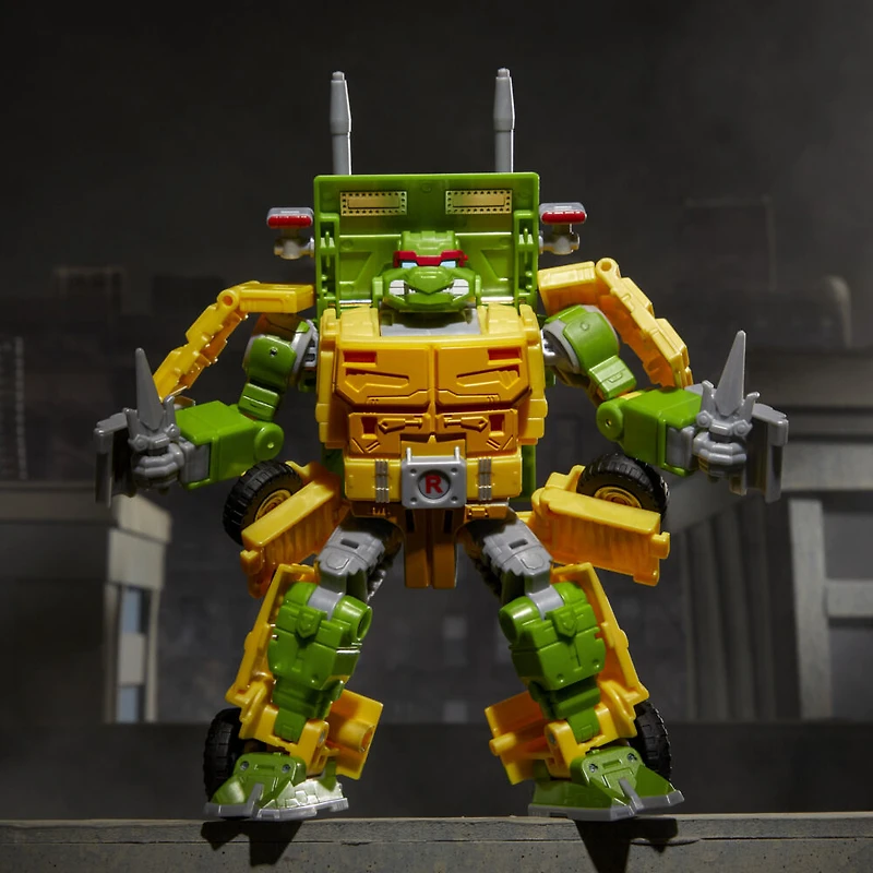 Transformers Collaborative, figurine Teenage Mutant Ninja Turtles x Transformers Party Wallop